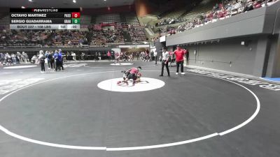 108 lbs Consi Of 16 #1 - Octavio Martinez, Paso Robles vs Sergio Guadarrama, Granite Hills