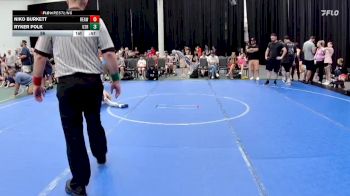 56 lbs Round 2 (4 Team) - Ryker Polk, U2 The Revolution vs Niko Burkett, Revival Awakening