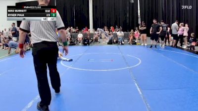 56 lbs Round 2 (4 Team) - Ryker Polk, U2 The Revolution vs Niko Burkett, Revival Awakening