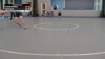 149 lbs 3rd Place Match - Ethan Elliot, Southeast Community College vs Colson Hoffman, Air Force Prep