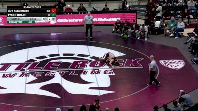 125 lbs Tyson Roach, Little Rock vs Guy Clevenger, Central Oklahoma