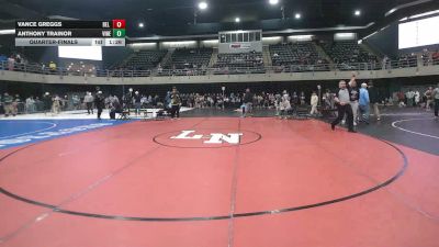 220 lbs Quarterfinal - Vance Greggs, Bel Air vs Anthony Trainor, Vineland