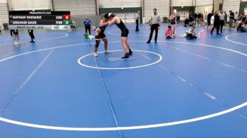 215 lbs 3rd Place Match - Nathan Vasquez, Kearney Catholic Wrestling Clu vs Graham Gass, Pikes Peak Warriors Wrestling