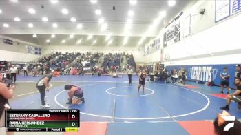 235 lbs 3rd Place Match - Raina Hernandez, Eastvale Elite vs Estefany Caballero, Orange High School