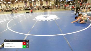 126 lbs Rr Rnd 2 - Carson Walsh, Iron Horse Wrestling Club vs Braylon Gonzales, Team Alien UFO