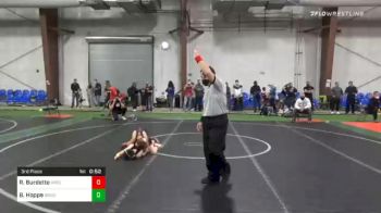 70 lbs 3rd Place - Reed Burdette, Apex vs Brayden Hoppe, Brudgewater