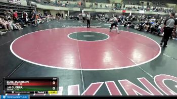 220 lbs Finals (8 Team) - Luke Jacobson, New Prague vs Jai Guerra, Vacaville