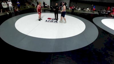 285 lbs John Hellmann, SDIKWA - San Diego-Imperial Kids Wrestling Association vs Brian Haas, LAWA - Los Angles Wrestling Association