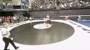4A 175 lbs Champ. Round 1 - Fisher Jolley, Timpanogos vs Owen Po`uha, Cedar City