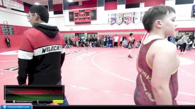 135 lbs 1st Place Match - Eimo Fredley, Moses Lake Wrestling Club vs Dante Lopez, Victory Wrestling-Central WA