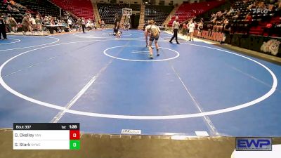 110-118 lbs Rr Rnd 1 - Don Okelley, Van Buren Matdawgs vs Gage Stark, Newcastle Youth Wrestling