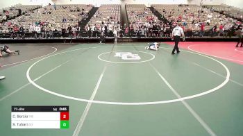 77-J lbs Quarterfinal - Cole Borzio, The Hunt vs Shelby Tuhari, Olympic