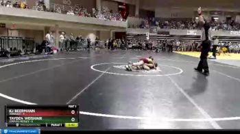 65 lbs Quarterfinals (8 Team) - Tayden Weishair, Staples-Motley vs KJ Beermann, Wabasso