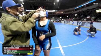 142 lbs Round 1 - Armenta Ryder, Bear Wrestling Club vs Jadyn Hernandez, Blue Devils