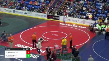 89 lbs Final - Emilio Albanese, Emmaus vs Keegan Bassett, Bishop McCort