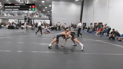 144 lbs Round 1 (6 Team) - Anthony Barra, Rebellion vs Nicholas Palitto, Frost Gang