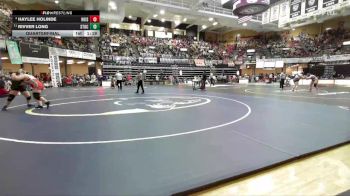 235 lbs Quarterfinal - Haylee Holinde, Hoisington HS vs Rivver Long, Stockton HS