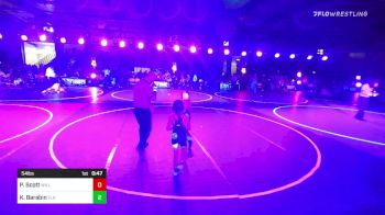 54 lbs Rr Rnd 2 - Peyton Scott, Willits Grappin Pack vs Kalani Barabin, Elk Grove Wr Ac