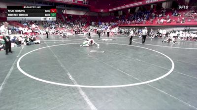 113 lbs D1 - Quarter-finals (fri 5:30 P.m.) - Nick Jenkins, Kaukauna vs Tristen Gregg, West Allis Nathan Hale