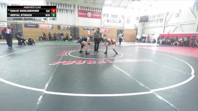 145 lbs Champ. Round 3 - Grace Riddleberger, Vintage vs Aeryal Stinson, Dougherty Valley