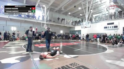 190 lbs Champ. Round 2 - Landon Moore, Post Falls vs Ethan Harvey, Mead