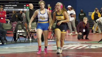 145 lbs 1st Place Match - Violette Lasure, Chestnut Ridge vs Kesi Tsarni, Bullis
