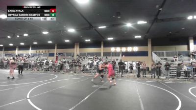 191 lbs Consi Of 8 #2 - Sara Ayala, Mountain View HS vs Lilyana Sabori-Campos, Mountain Lion WC