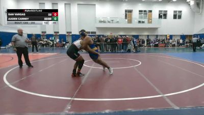 285 lbs Cons. Round 2 - Aaden Carney, Caesar Rodney vs Dan Vargas, Easton Area Hs