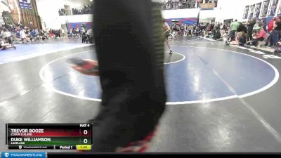 120 lbs Cons. Round 5 - Duke Williamson, Lakeland vs Trevor Booze, Coeur D Alene