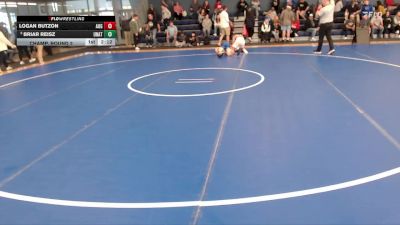 157 lbs Champ. Round 2 - Briar Reisz, Unattached vs Logan Butzon, Augustana (SD)