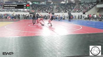 101 lbs Consi Of 16 #2 - Kinsler Branning, Bridge Creek Wrestling vs Bostik Marple, Tuttle