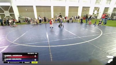 84 lbs Cons. Semi - Gabriel Anderson, UT vs Kaeden Kikumoto, NV