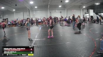 105/115 Round 3 - Penelope Hall-Philbrick, White Knoll Youth Wrestling vs Gracie Sevilla, Irmo QueenPins