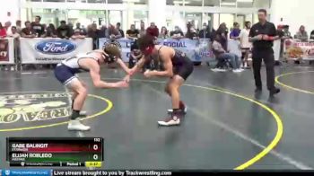 132 lbs Cons. Round 1 - Gabe Balingit, Etiwanda vs Elijah Robledo, Mayfair