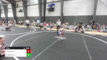 37 lbs Rr Rnd 3 - Kennedy Carlyle, Mat Demon WC vs Blair Blevins, Independent