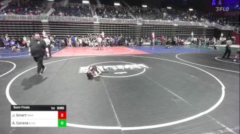 70 lbs Semifinal - Jordy Smart, Ravage vs Alexavia Corona, Blazers WC