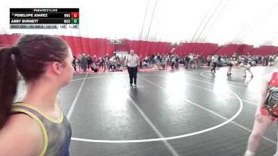 USA Junior Girls - 135 lbs Champ. Round 3 - Anna Krizan, Wisconsin vs Morgan Rutherford, Wisconsin