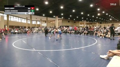 130+140 Round 2 - Reed Labry, Rebel Wrestling Club vs James Johnson, Gulf Coast Wrestling