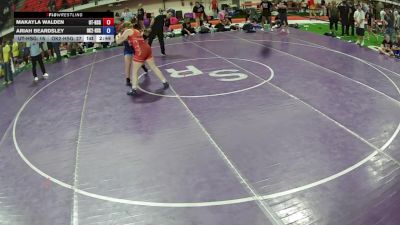 180 lbs Makayla Walden, Utah HS Girls vs Ariah Beardsley, Oklahoma 2 HS Girls
