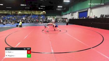 120 lbs Round Of 128 - Colt Ryan, OH vs Maximus Riggins, IA