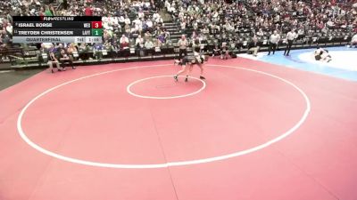 6A 138 lbs Quarterfinal - Israel Borge, Westlake vs Treyden Christensen, Layton