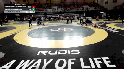 175 lbs Quarterfinal - Greyson Catlow-Sidler, William Penn Charter vs Brian Chamberlain, Wyoming Seminary