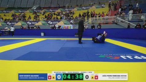 JOÃO PEDRO EMBOABA NOVAK vs DAVI VICENTE SALVIANO 2026 FPJJ Circuito Paulista GI Etapa 3