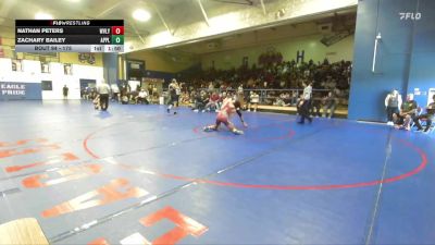 175 lbs Champ. Round 1 - Nathan Peters, West Valley vs Zachary Bailey, Apple Valley