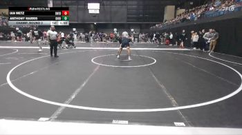 141 lbs Champ. Round 2 - Ian Metz, Dakota Wesleyan (S.D.) vs Anthony Harris, Doane University