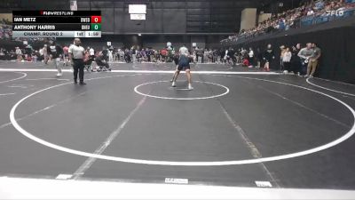 141 lbs Champ. Round 2 - Ian Metz, Dakota Wesleyan (S.D.) vs Anthony Harris, Doane University