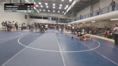 138 lbs Semis - Taegan Leavitt, Champions Wrestling Club vs Tyler Carlos, Champions Wrestling Club