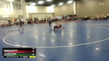 106 lbs Round 1 (10 Team) - Hayden Weiss, Dayton Bandits vs Daren DeJesus, Straw Hats