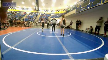 90-100 lbs Rr Rnd 5 - Joshua Grilliot, Mcalester Youth Wrestling vs Christopher Rotenberry, Salina Wrestling Club