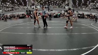 150 lbs Round 1 (8 Team) - Mason Knight, Team Shutt Tyler Cook vs Parker Quinn, Ohio Gold